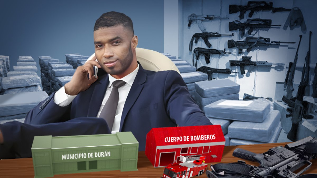 Ilustración para graficar este artículo relacionado con una presunta red criminal que operaba en Durán.