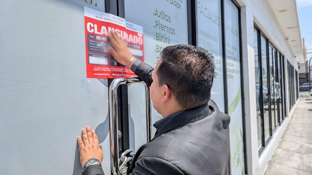 El establecimiento fue clausurado.