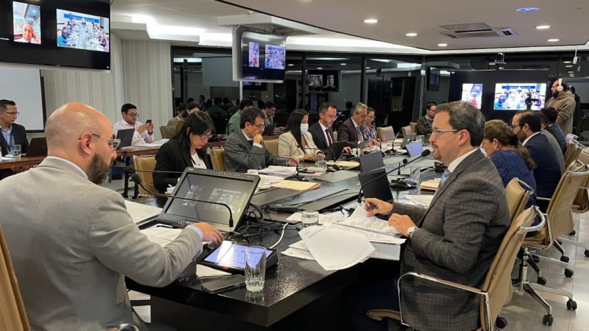 Convocatoria. El pleno del Consejo de la Judicatura sesionó de forma extraordinaria para tratar el pedido del examen especial relacionado al concurso de jueces.