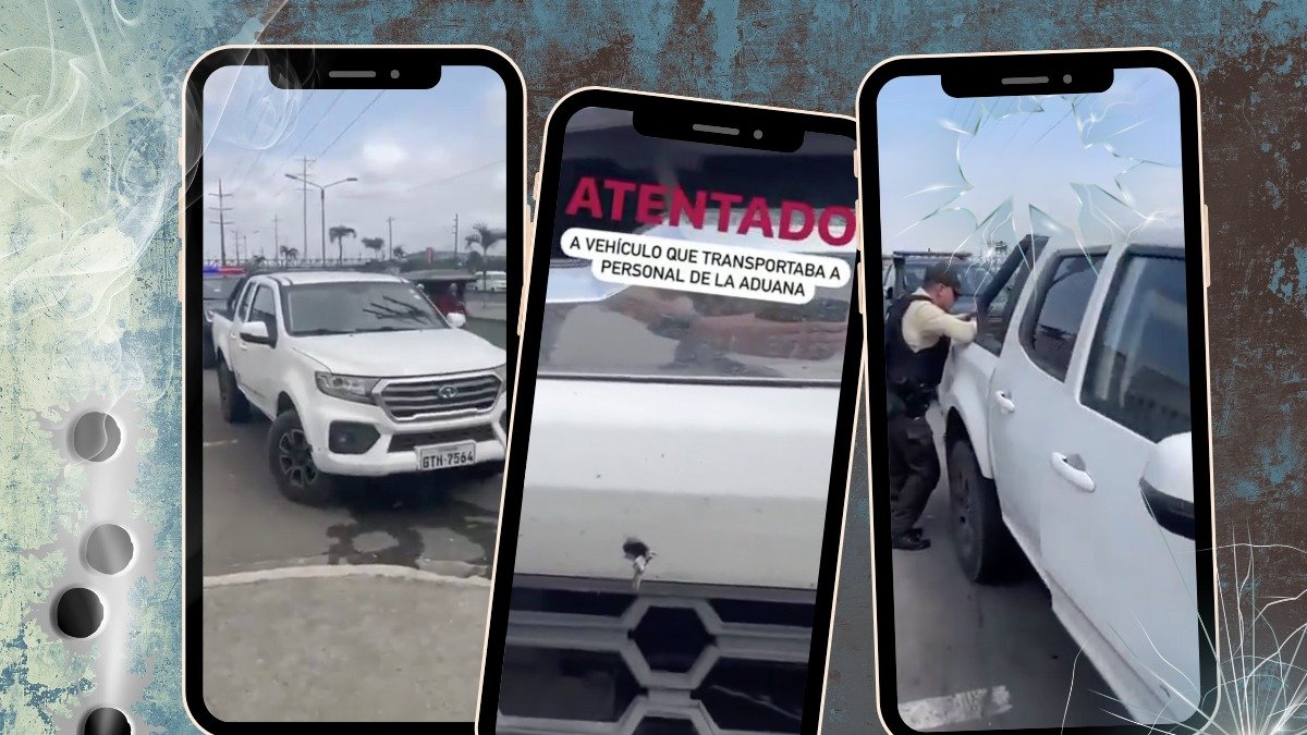 En las redes sociales de la Senae fue divulgado el hecho delictivo en contra de una camioneta de la institución.