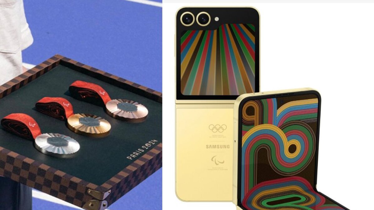 Premio.- Las medallas que reciben los deportistas que ganaron las Olimpiadas.