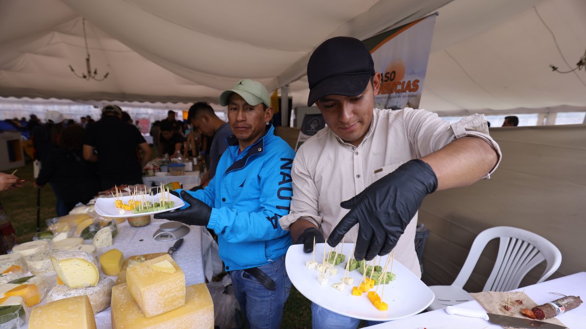 Más de ochenta productores de siete países se dieron cita en Cayambe para la Copa América del Queso.