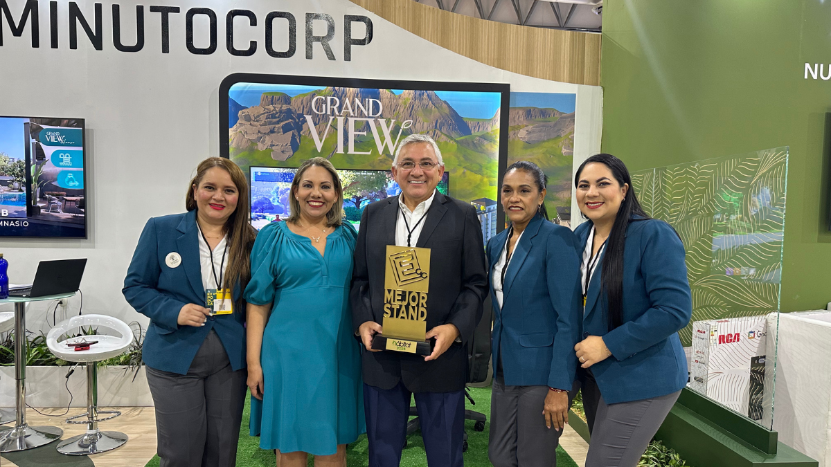 La constructora fue premiada como el Merjor Stand de la Feria.