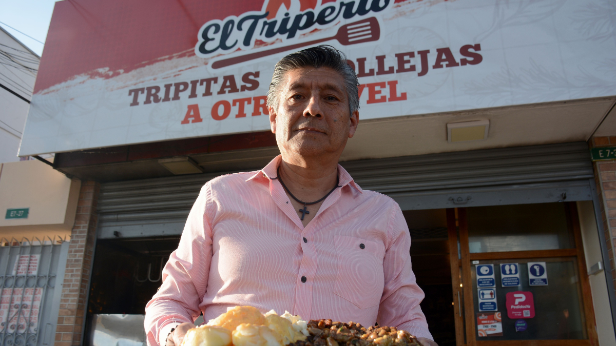 Eric Viteri, propietario de El Triperío