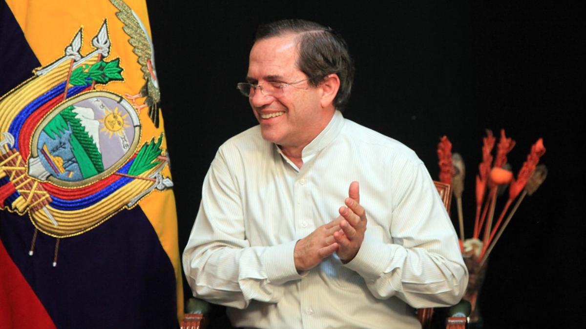 Una foto, del archivo de la Cancillería.