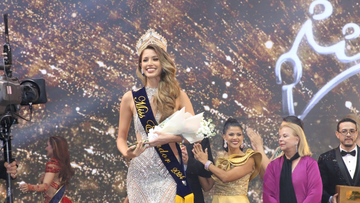 Eunice Rivadeneira, guayaquileña, fue elegida Miss Ecuador 2024
