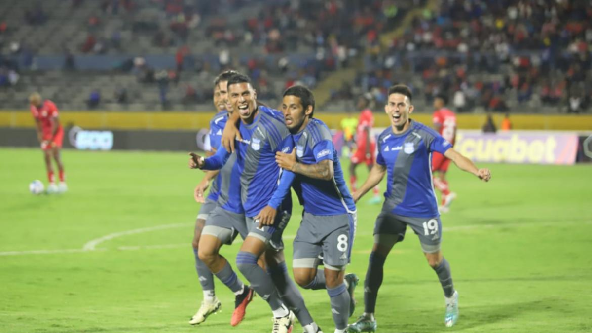 Emelec visitó y ganó a El Nacional en la primera etapa de LigaPro.