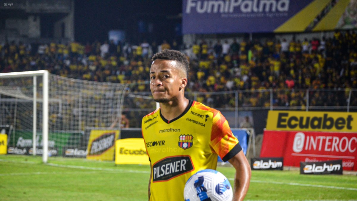 Byron Castillo llegó a Barcelona para reforzar en la segunda etapa de LigaPro