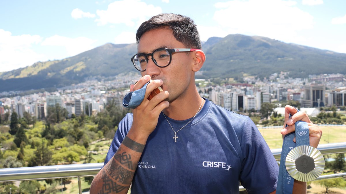 Pintado ganó dos medallas olímpicas en los JJ. OO. París 2024.