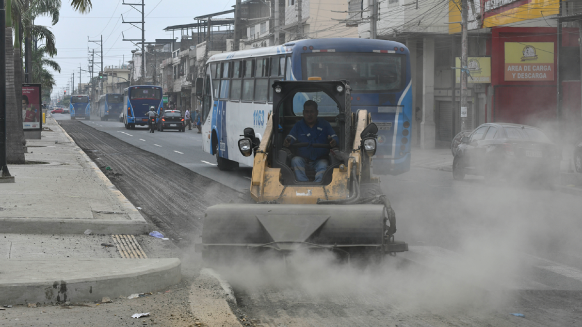 lLos trabajos también se realizaron a lo largo de la calle Portete