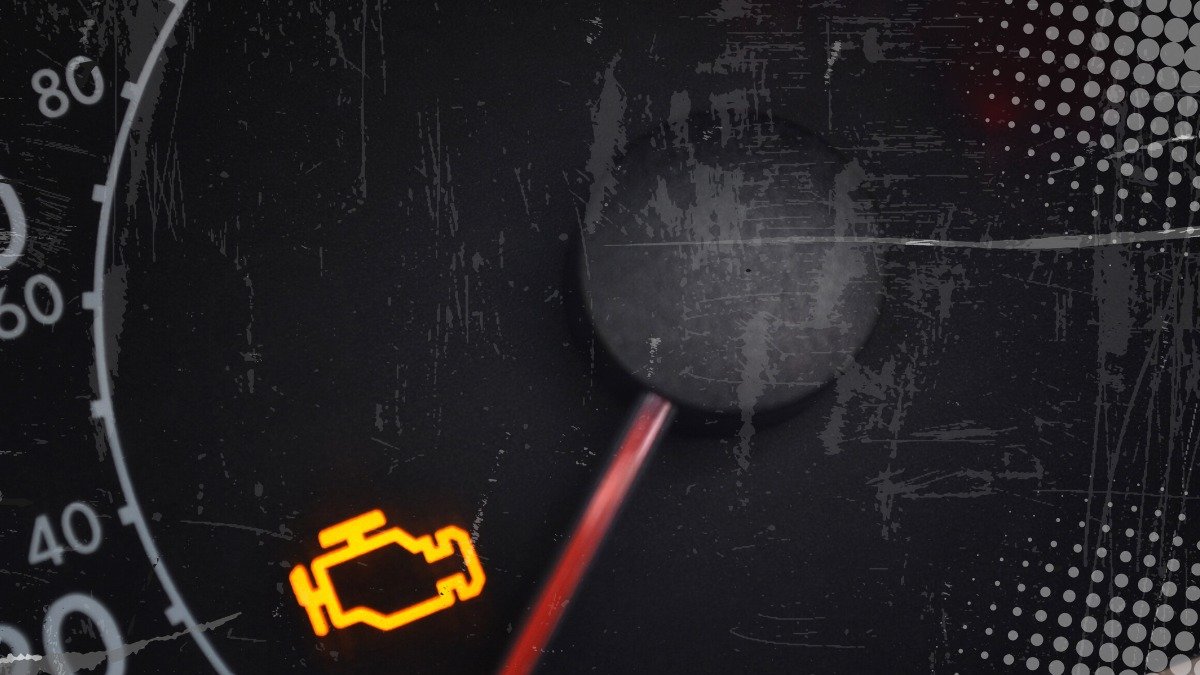 Símbolo amarillo advierte de alguna falla en el motor.