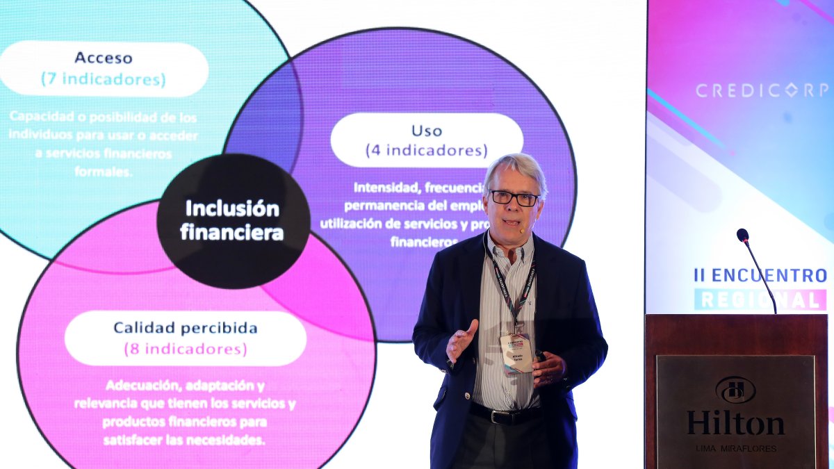Foro. El Encuentro regional de desarrollo e inclusión financiera, organizado por Credicorp.