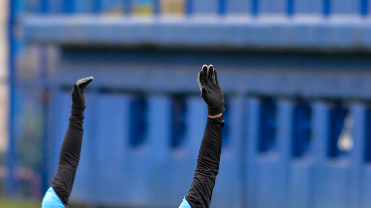 Liga cumplió el lunes 19 de agosto su práctica en el Complejo Casa Amarilla, de Buenos Aires.