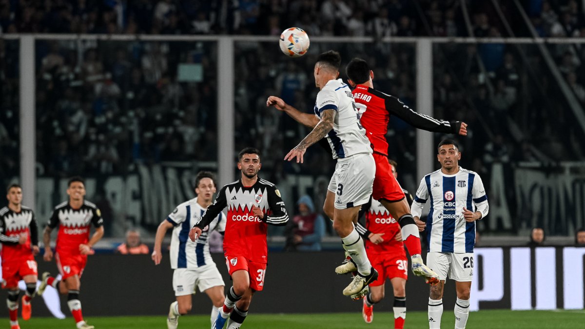 River Plate venció 1-0 a Talleres, en el cotejo de ida.
