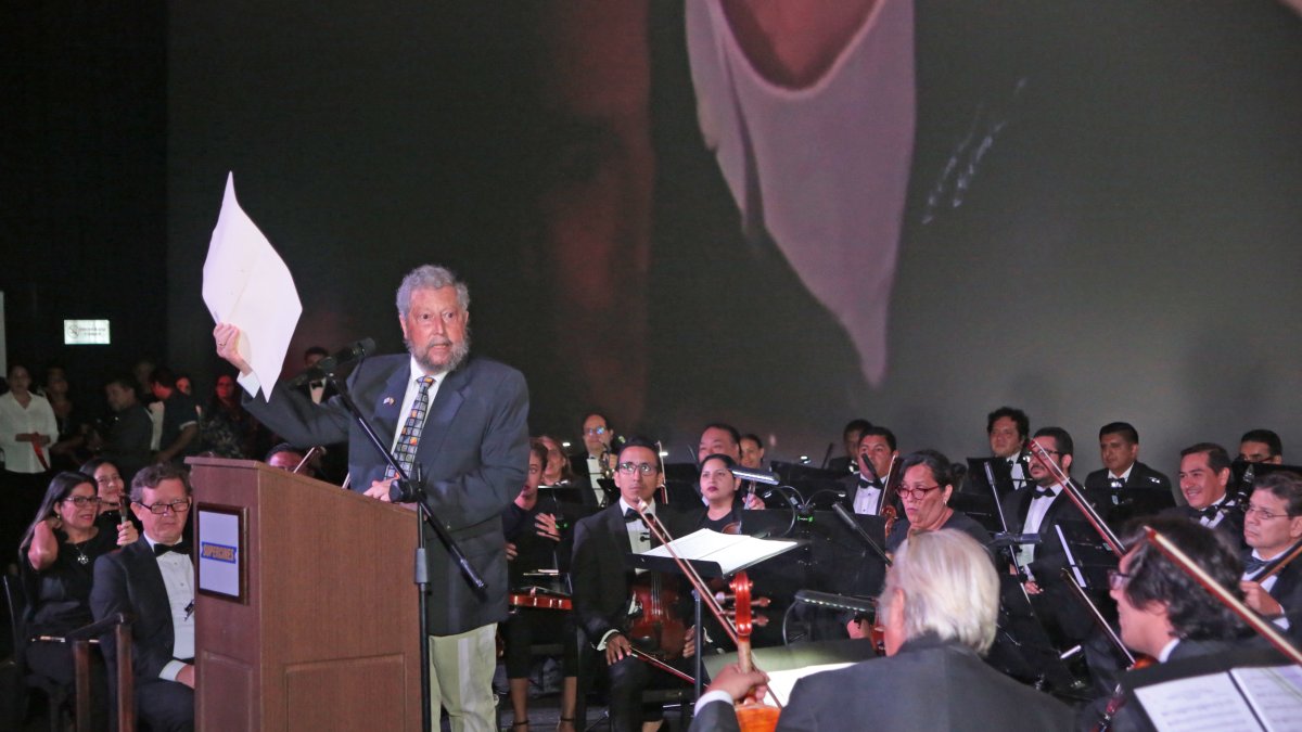 El empresario Johnny Czarninski, en una de sus últimas apariciones públicas, en abril del 2024.