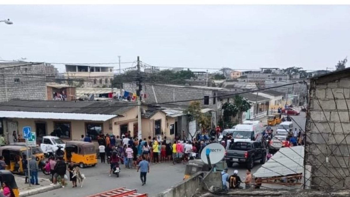 Barrio Las Peñas. Hubo conmoción en el vecindario tras el asesinato del pescador.