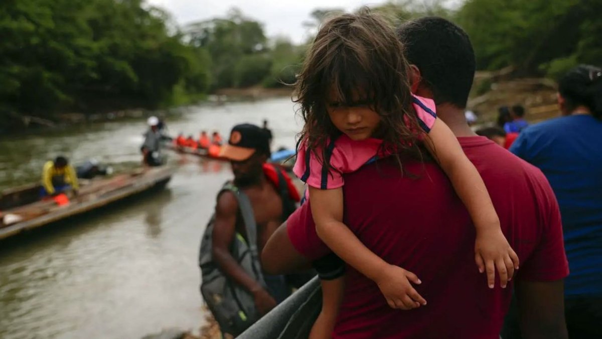 En 2023, 520 mil personas atravesaron la selva del Darién.
