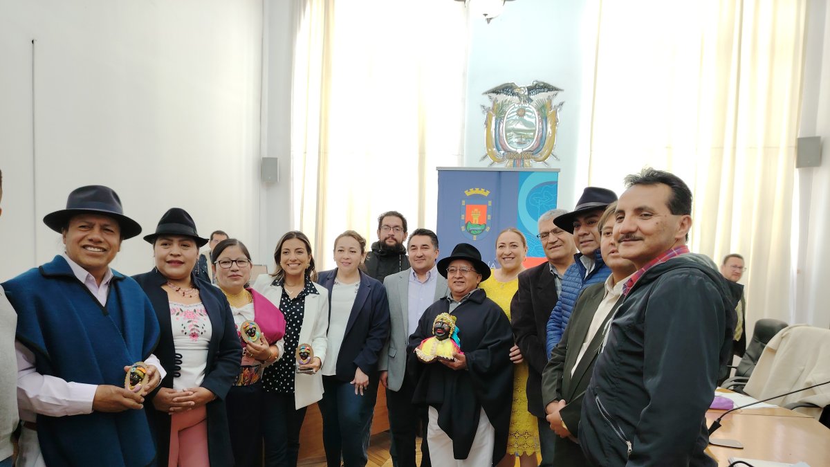 En el intercambio de culturas tanto Latacungueña como la otavaleña