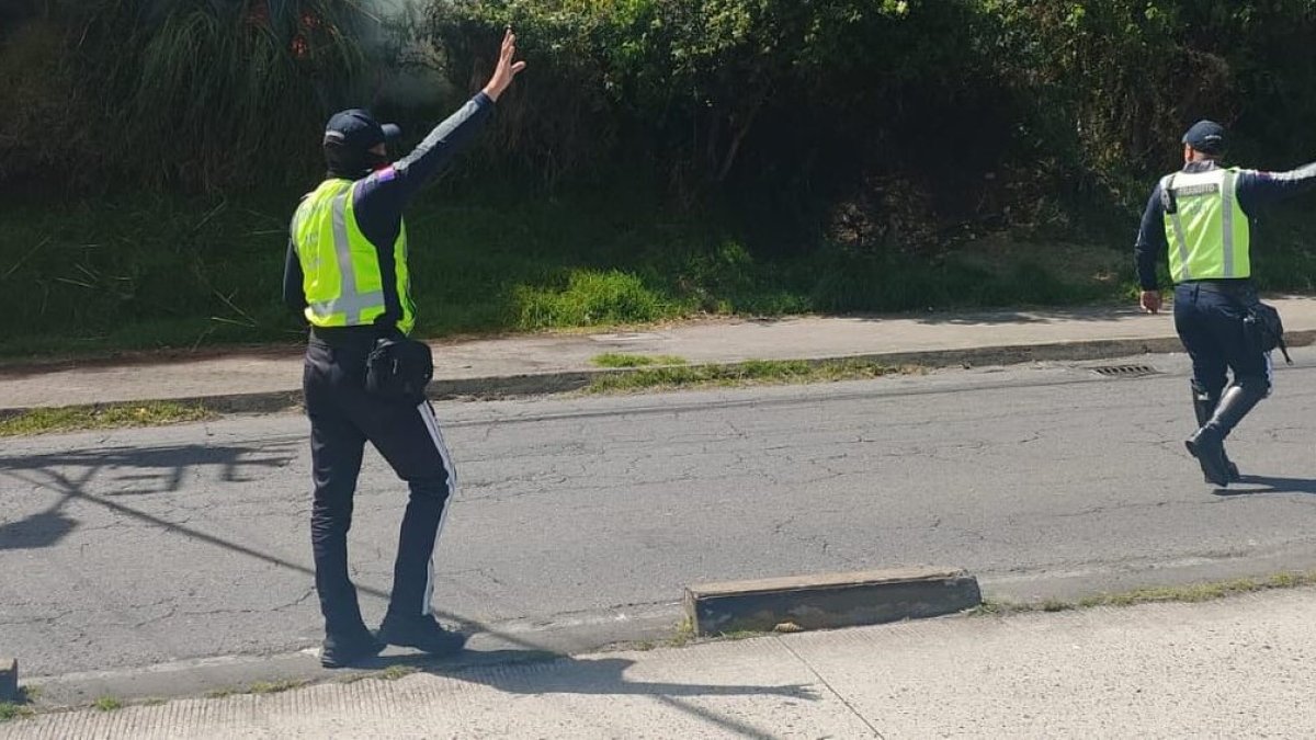 Los agentes realizarán el control de velocidad entre las avenidas Quitumbe Ñan y Cóndor Ñan.
