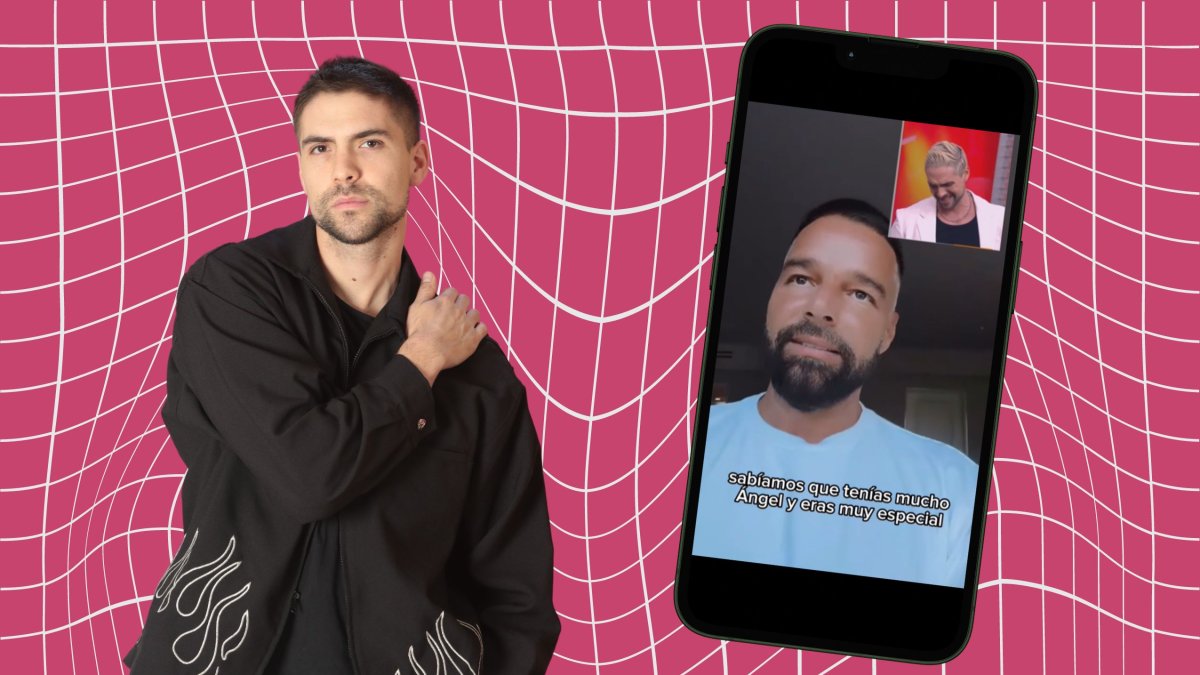 Johann Vera y Ricky Martin.