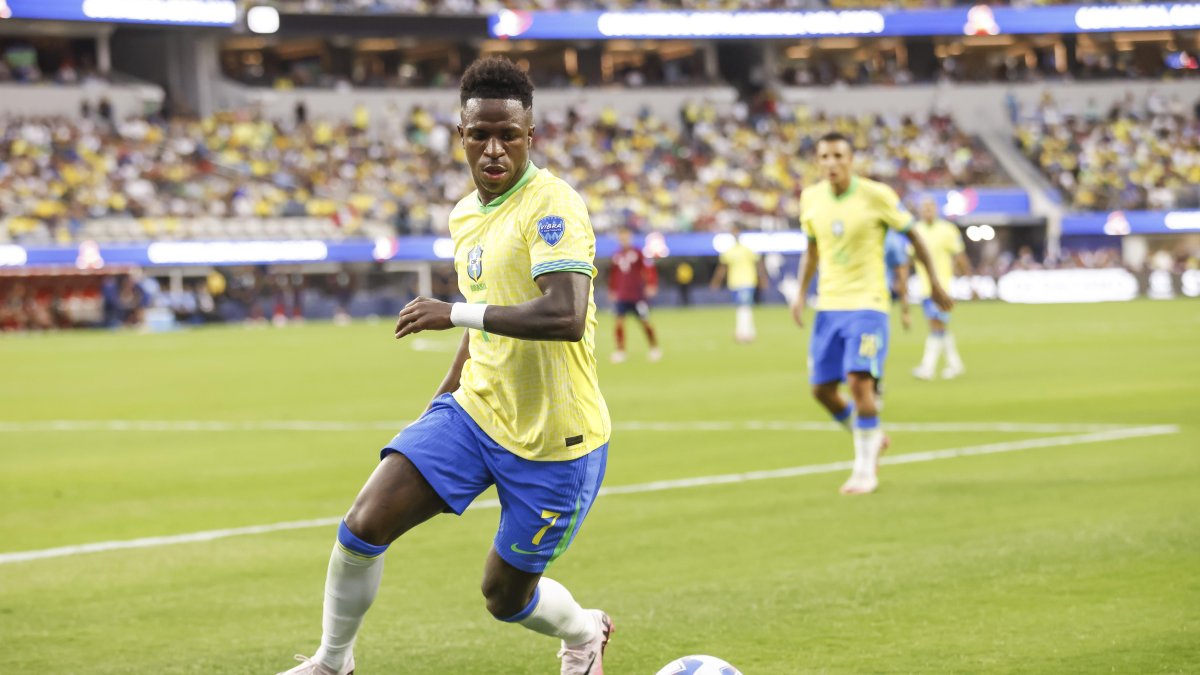 Vinícius Júnior será el líder de Brasil en el choque contra Ecuador.