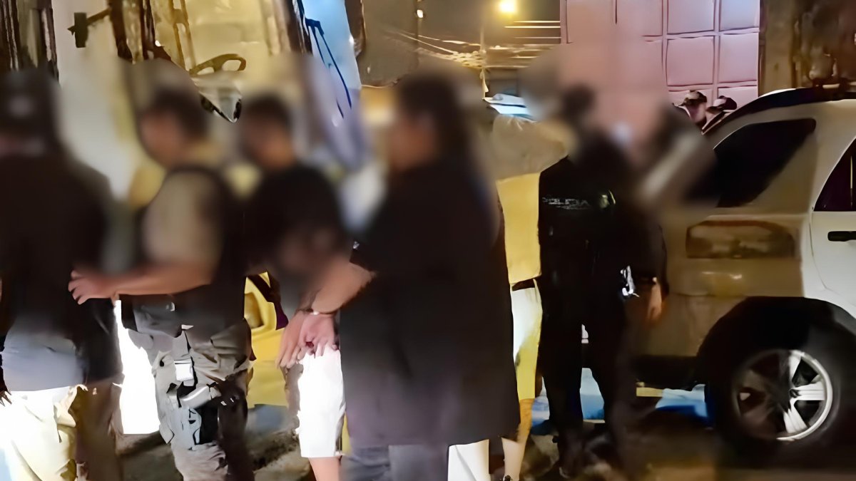 El operativo conjunto entre la Policía y la Fiscalía se realizó en Milagro.