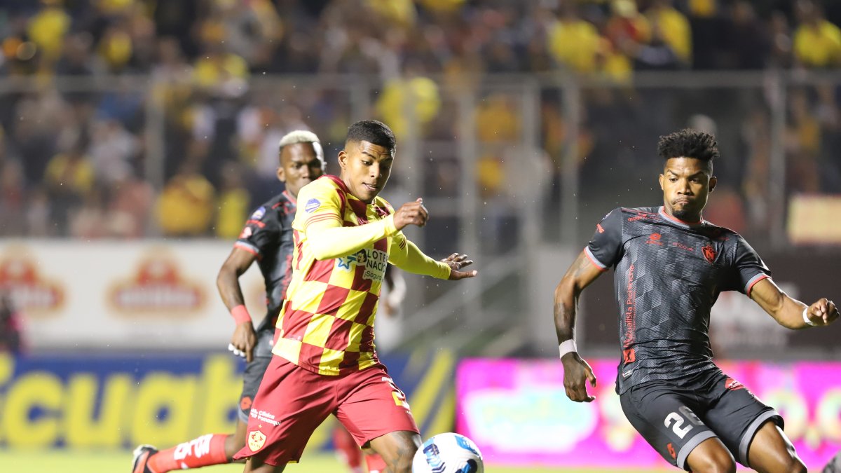 En la primera etapa de la LigaPro, El Nacional ganó por 4-3 a Aucas.