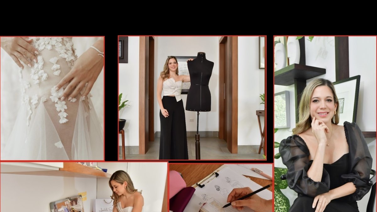 Los detalles y acabados de lujo caracterizan sus colecciones.