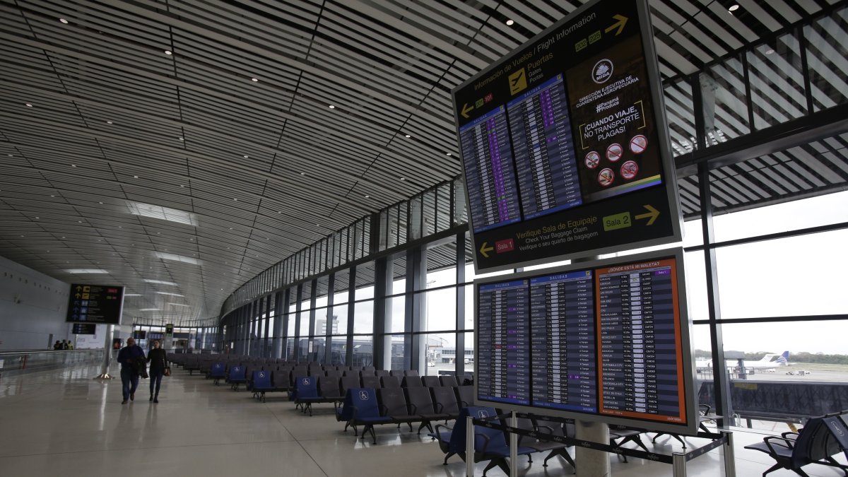 El aeropuerto de Tocumen, principal de Panamá, está en el centro de la polémica.