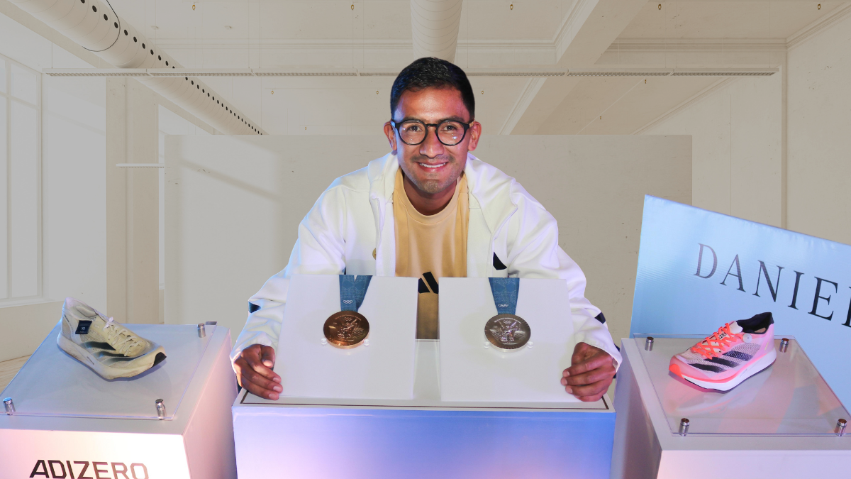 Daniel Pintado usó Adidas en la competencia.