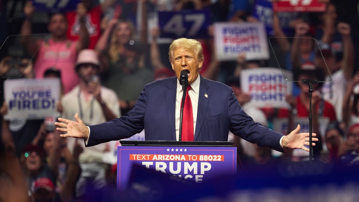 El expresidente y candidato republicano a la Presidencia de Estados Unidos, Donald Trump.