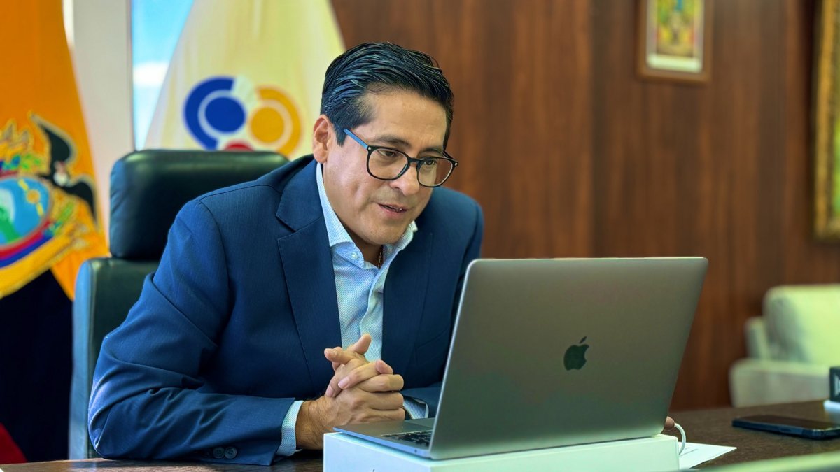 Pablo Beltrán es el presidente del Consejo de Educación Superior (CES).