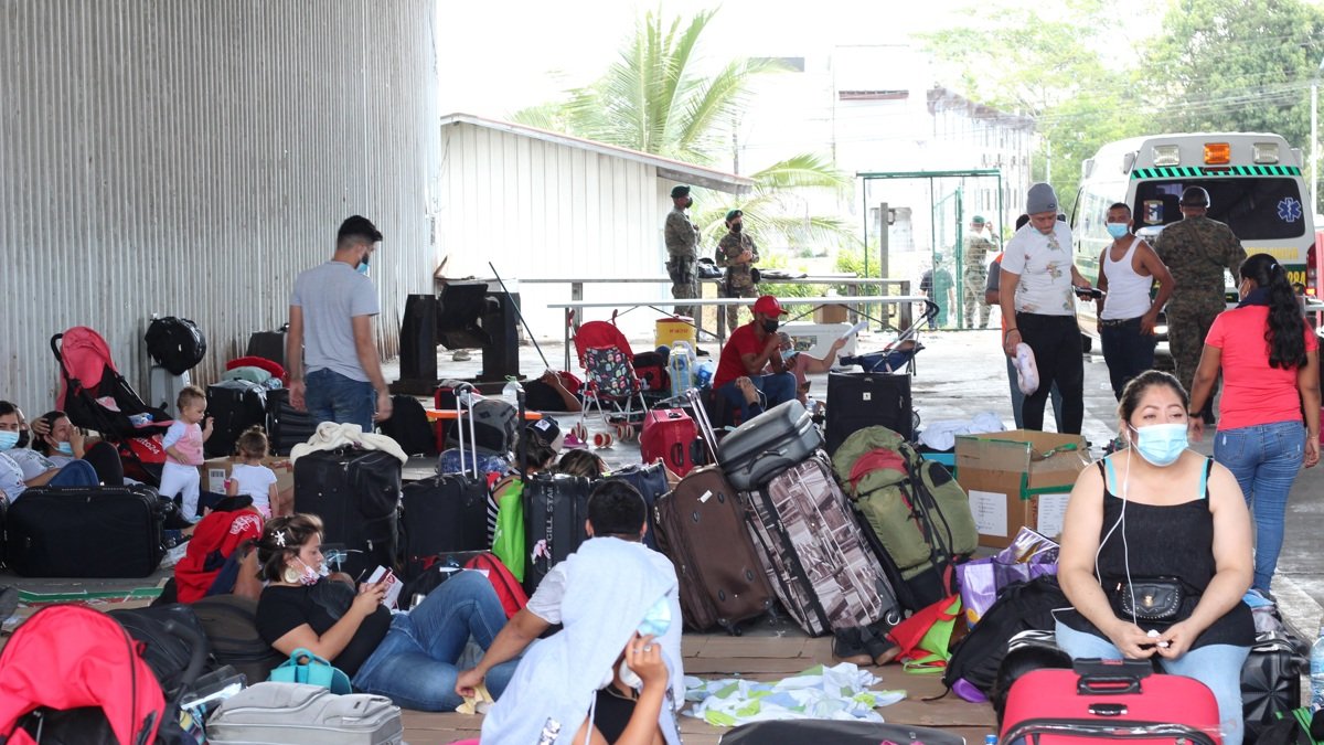 Archivo. Migrantes en Panamá.