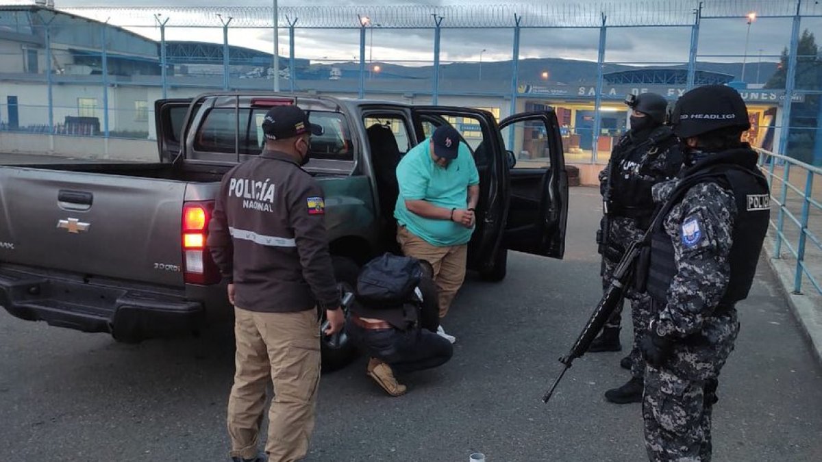 Luis Arboleda o alias Gordo Luis fue recluido en julio en la cárcel de Latacunga.