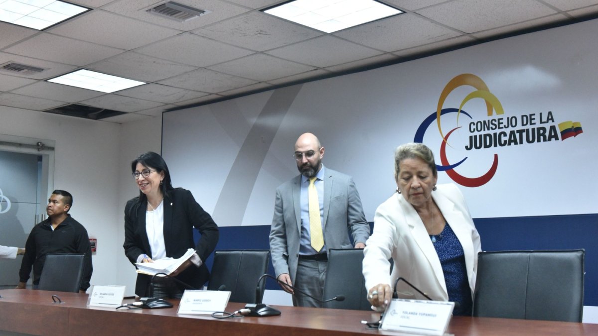 Autoridades. Los vocales de la Judicatura resolvieron subsanar el concurso desde las pruebas de confianza.