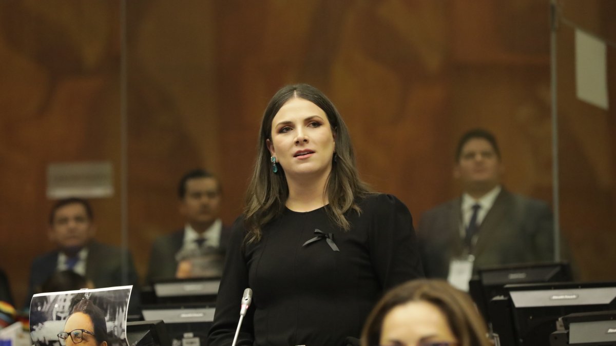 Ana Galarza, precandidata a la Asamblea Nacional por el movimiento Construye.