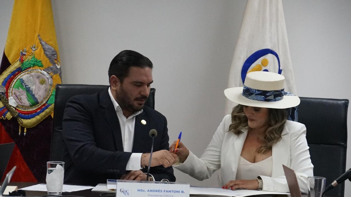 La nueva vicepresidenta del Consejo de Participación (CPCCS), Johanna Verdezoto.