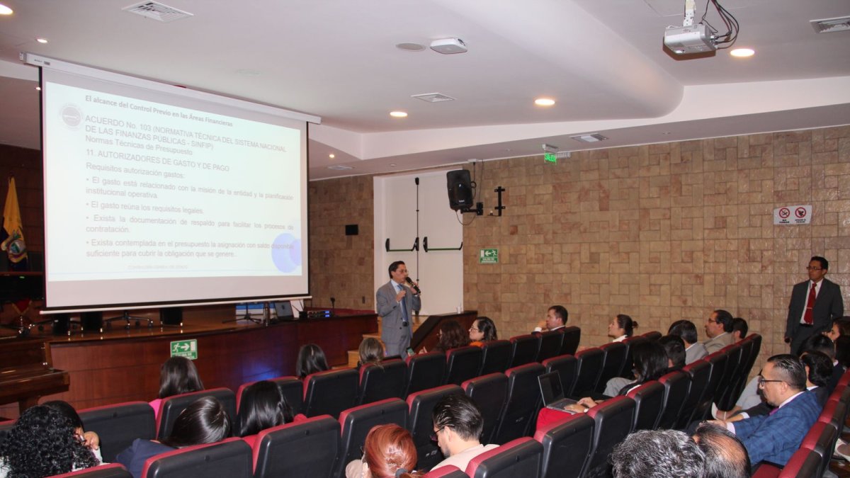 Ecuador. La entidad realizó jornadas de capacitación y solicitó la medida como acción preventiva a actos de corrupción