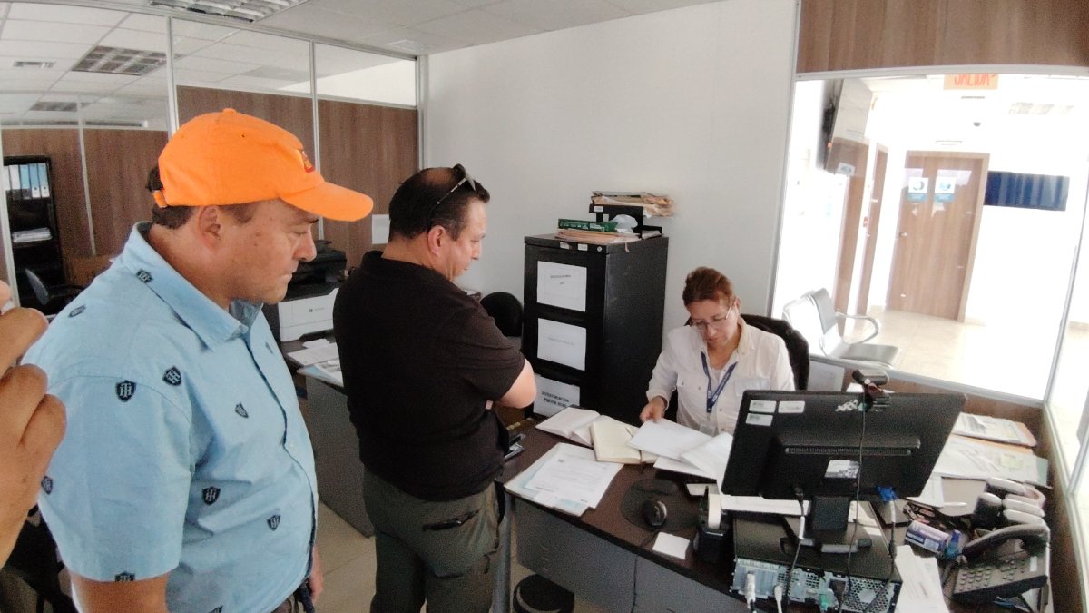 Las autoridades llegaron a presentar la denuncia en la Fiscalía.