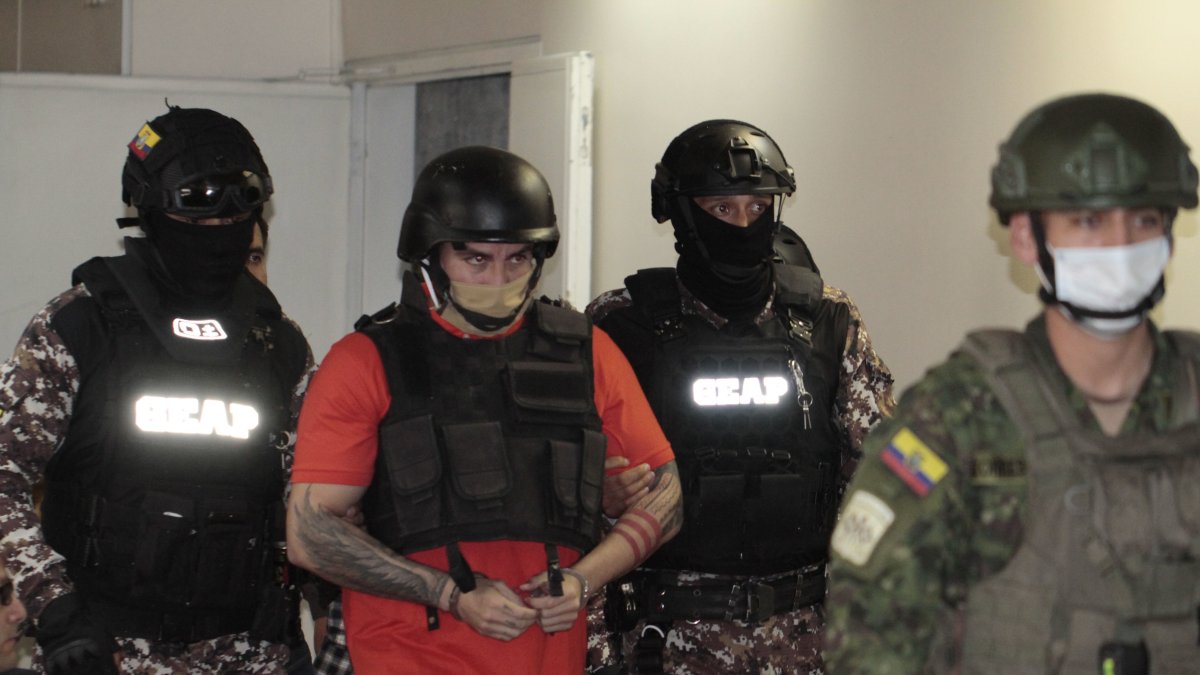 Audiencia de Daniel salcedo en el caso Metastasis en la Corte Nacional.