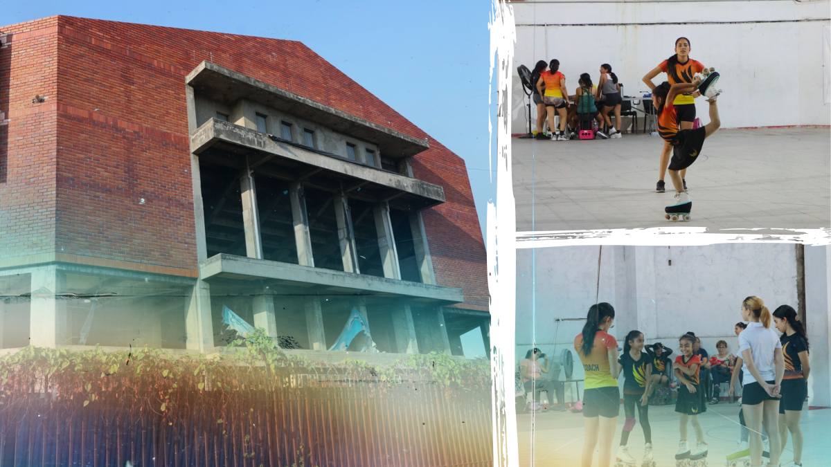 El Coliseo de Combates, ubicado detrás del estadio Modelo Alberto Spencer de Guayaquil, fue hasta el viernes 30 de agosto hogar de Fénix Skating Club.