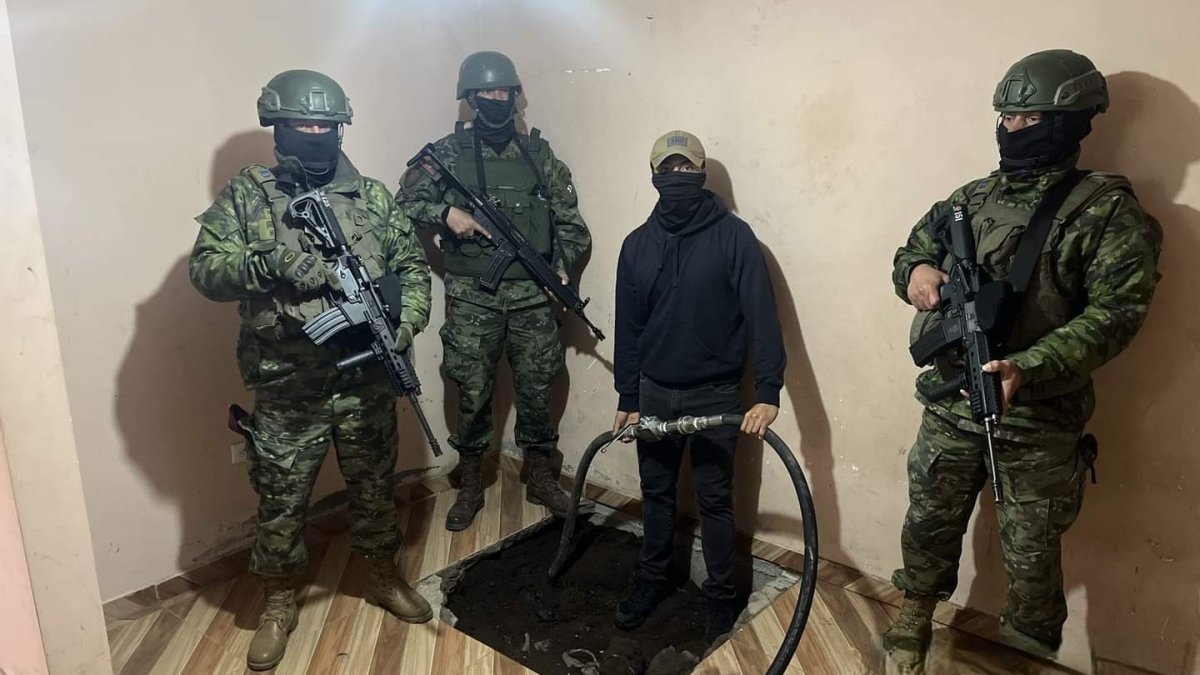 Durante la intervención realizada al interior de la vivienda.