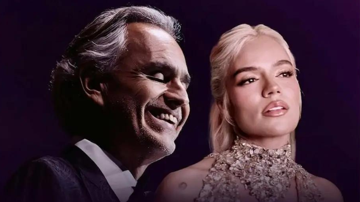 Andrea Bocelli y Karol G.