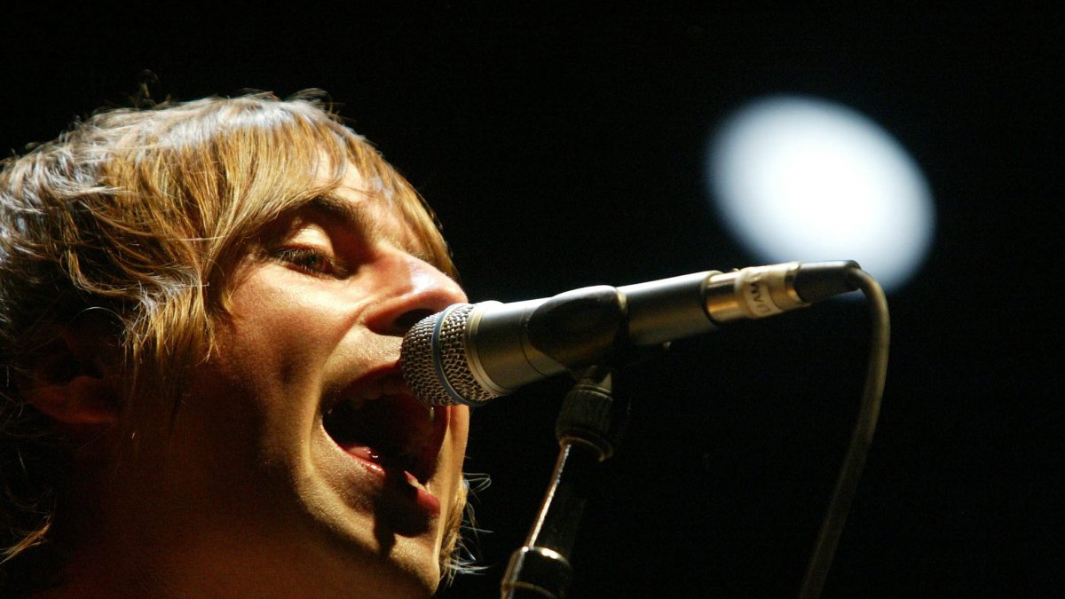 Liam Gallagher, vocalista del grupo de rock británico 