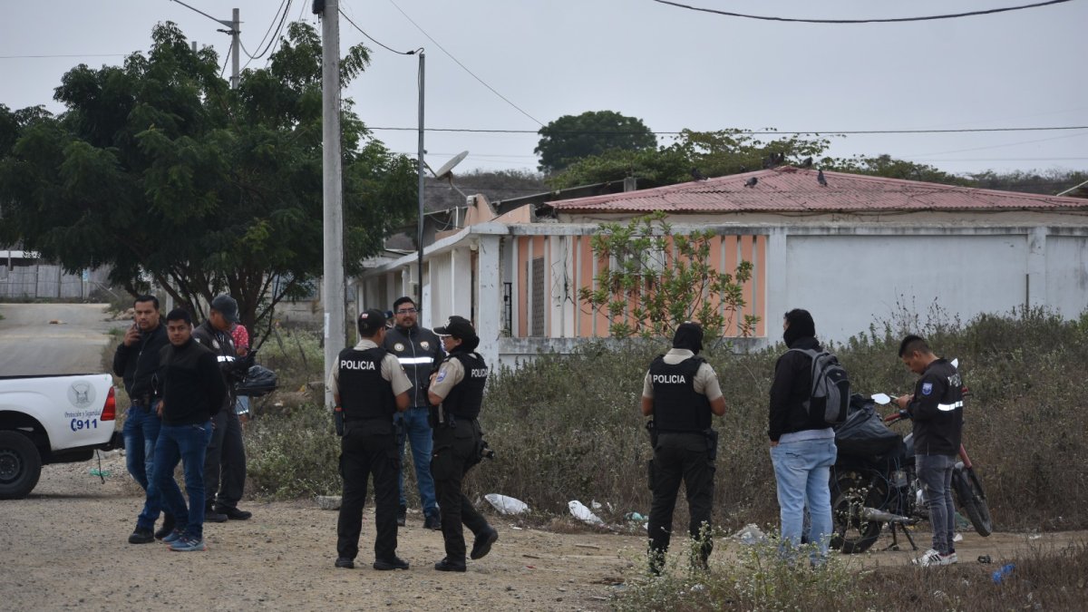 Investigación. El lugar donde se dejó una moto con un decapitado.