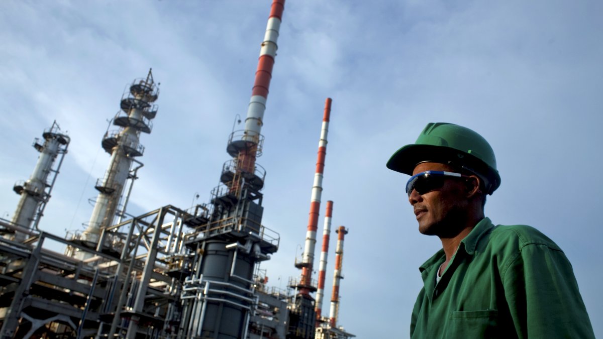 Empresa. Las instalaciones de una planta de Ecopetrol.