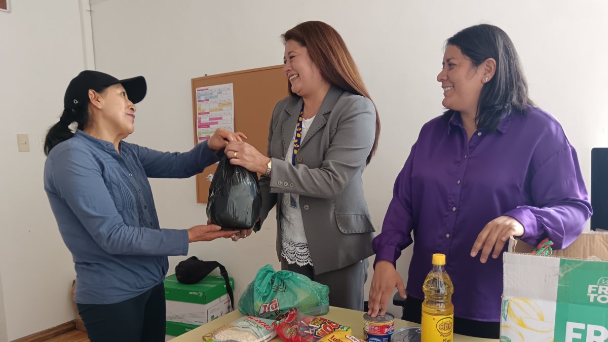 Entrega. Los kits serán entregados a las personas vulnerables del cantón Rumiñahui.