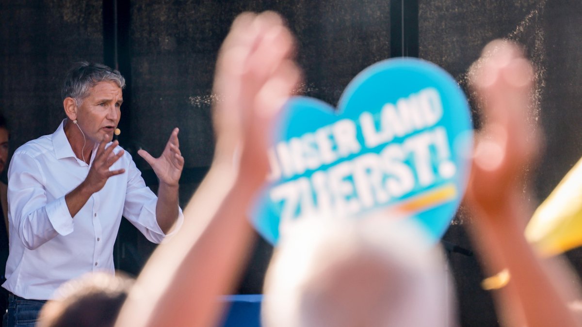 Björn Höcke es un líder radical de ultraderecha.