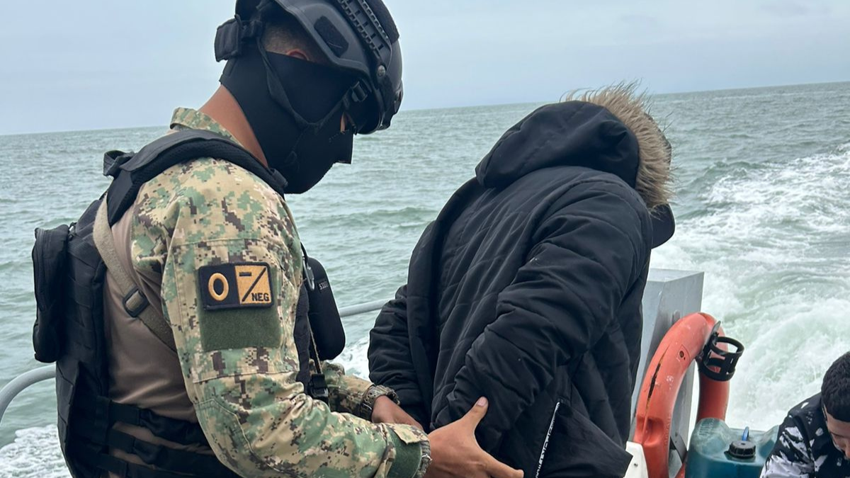 Personal de las Fuerzas Armadas realizó la aprehensión.