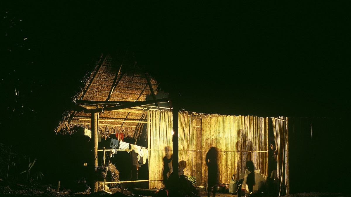 Una vivienda de la comunidad awajún en la remota zona de Ichigkat Muja.